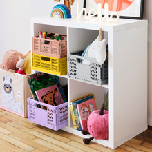 Load image into Gallery viewer, modern folding crate - lilac - 2 sizes available
