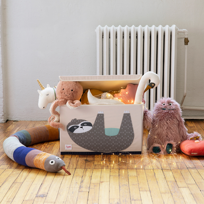 sloth toy chest