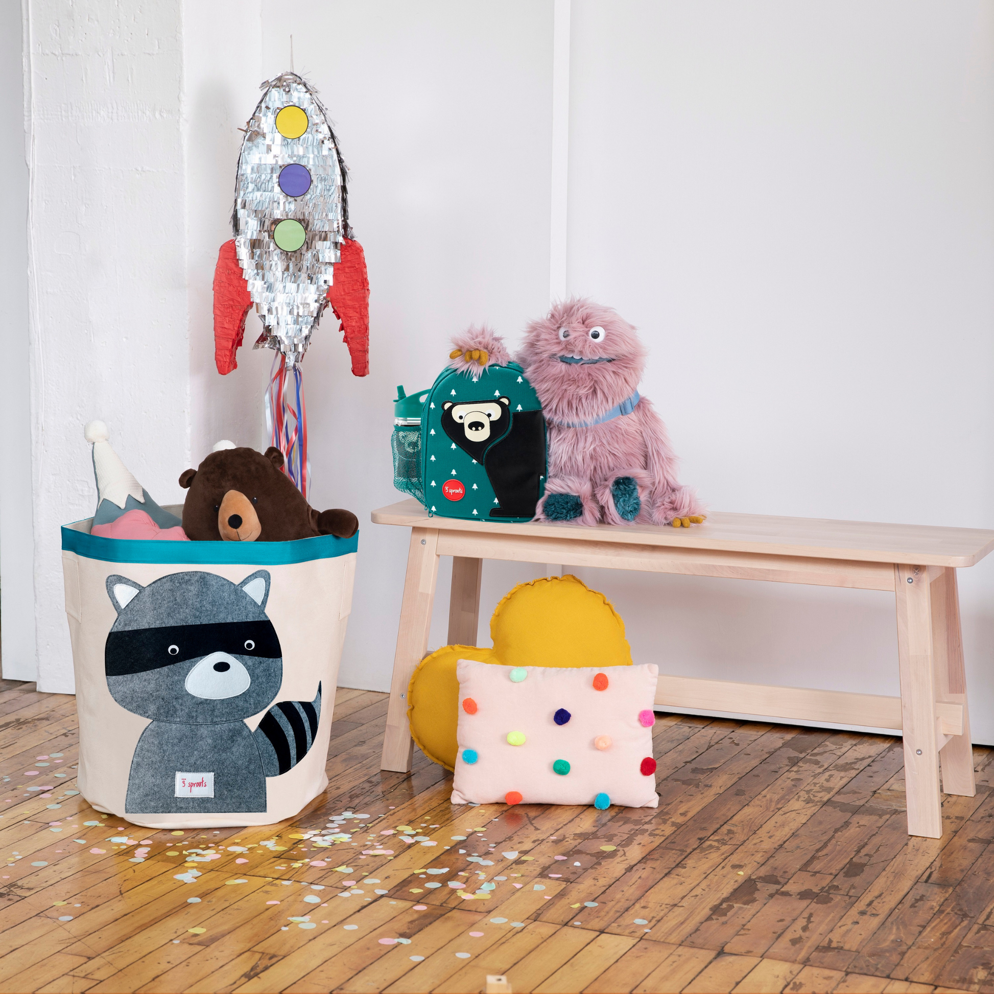 raccoon storage bin 3sprouts