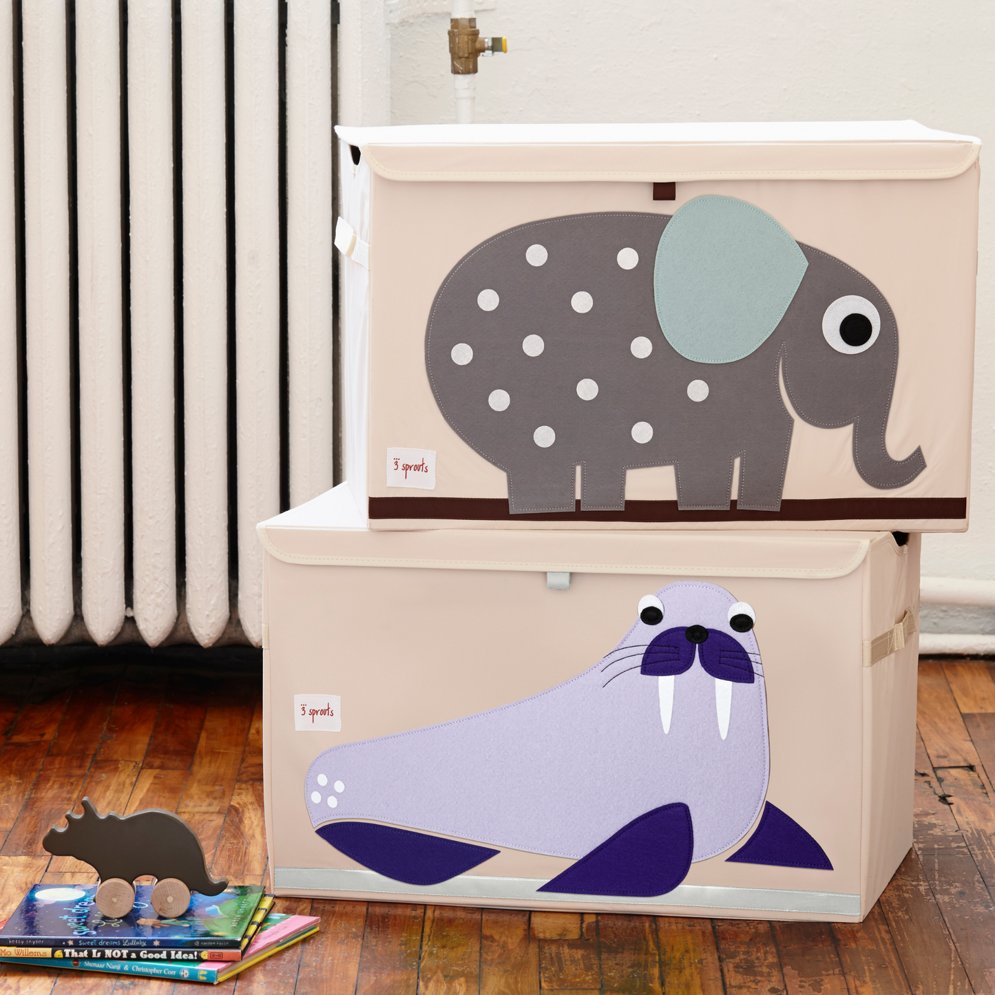 walrus toy chest