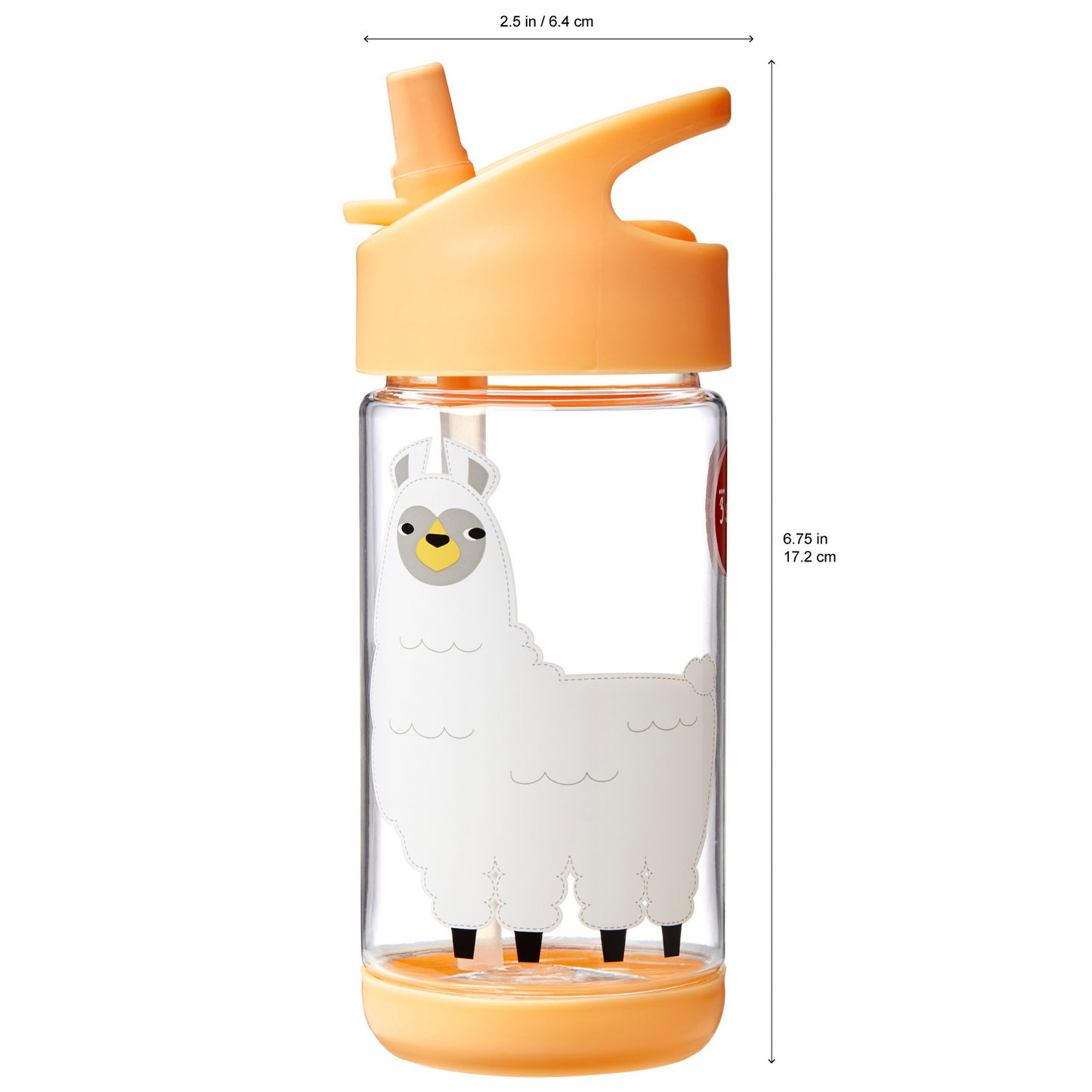 llama water bottle